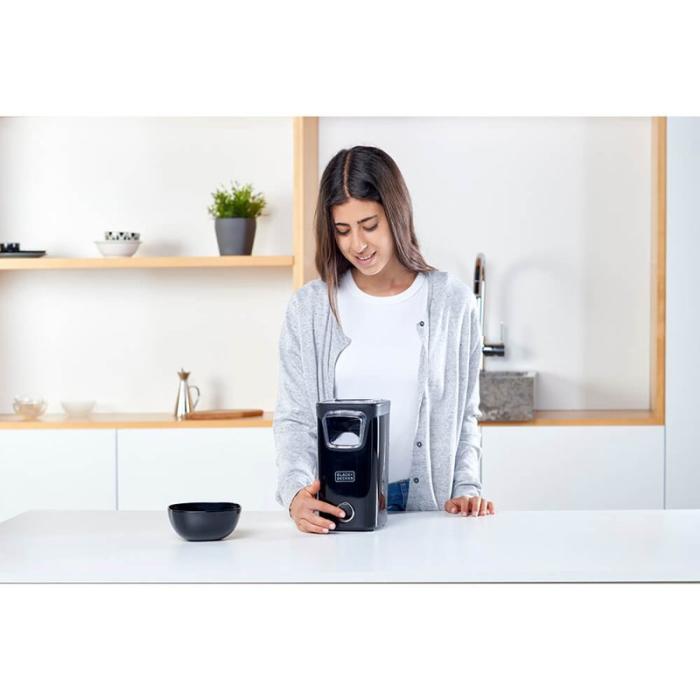 BLACK+DECK - BLACK+DECK Popcornmaskin Svart