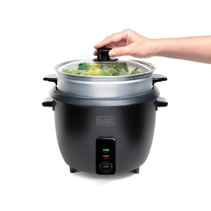 BLACK+DECK - BLACK+DECK Riskokare 1,8L Svart
