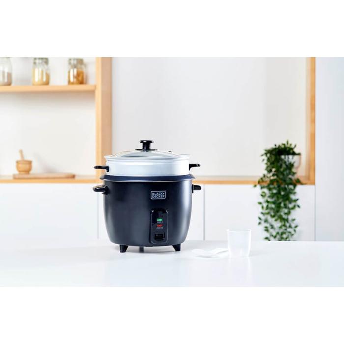 BLACK+DECK - BLACK+DECK Riskokare 1,8L Svart