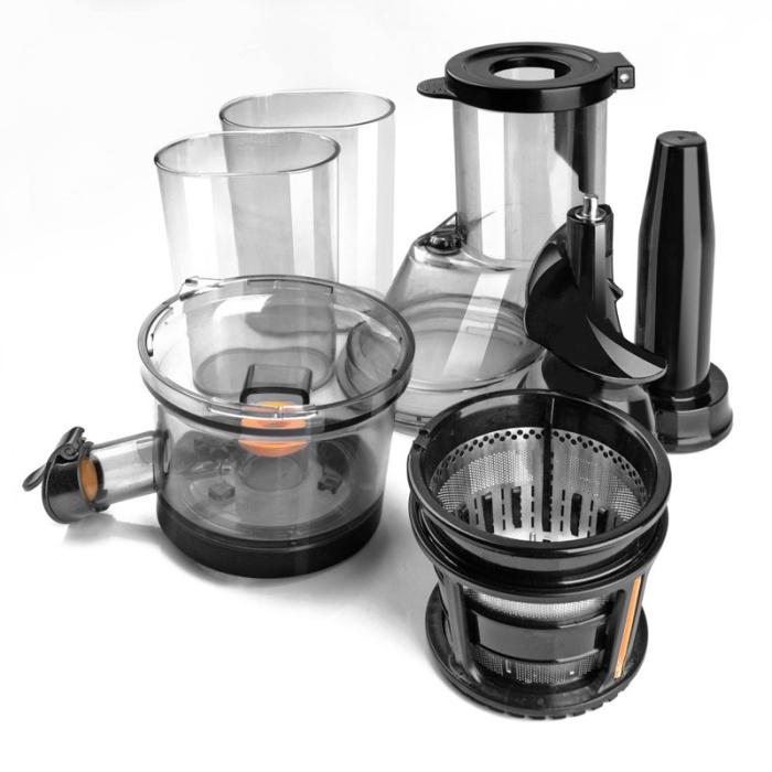 BLACK+DECK - BLACK+DECK Slow Juicer BXJE200E Borstat Rostfritt Stål