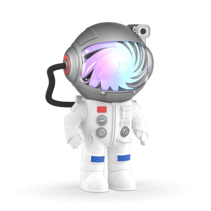 MOB - MOB Projektor Stellar Light Space Vit Astronaut
