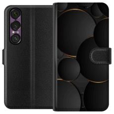iSecrets - Plånboksfodral till Sony Xperia 1 VII med Lyxig Cirklar