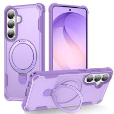 OEM - Mobilskal f&ouml;r Samsung Galaxy S26 Magnetiskt Kickstand TPU + PC - Lila