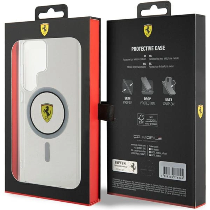 Ferrari - Ferrari Galaxy S24 Ultra Mobilskal Magsafe IML Circle Line