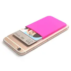 OEM - Korth&aring;llare f&ouml;r smartphones med fl&auml;rp - Rosa