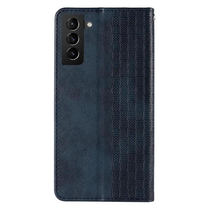 OEM - Galaxy A23 4G/5G Plånboksfodral Magnet Strap Kickstand - Blå