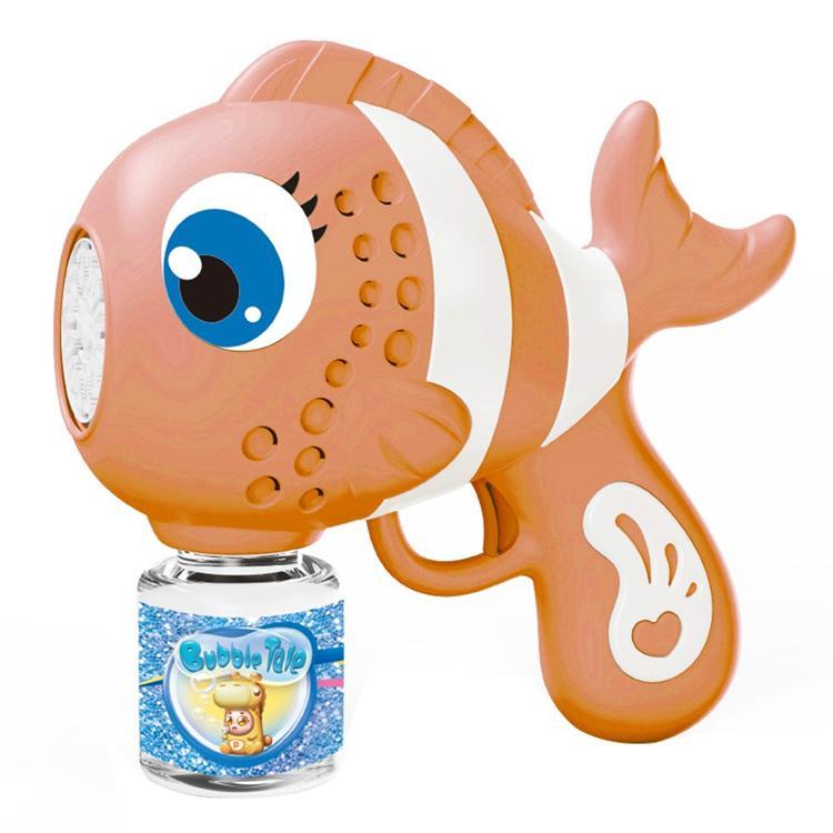Elektrisk clownfiskformad bubbelmaskin för Barn (Ålder 3+) (Orange) | 264 | AlltMobil