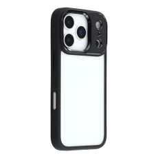 A-One Brand - FULEXIN iPhone 17 Pro Mobilskal Crystal Clear + TPU - Svart