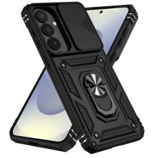 OEM - Mobilskal till Samsung Galaxy S26 Plus Plast Med Linsskydd St&auml;ll - Svart