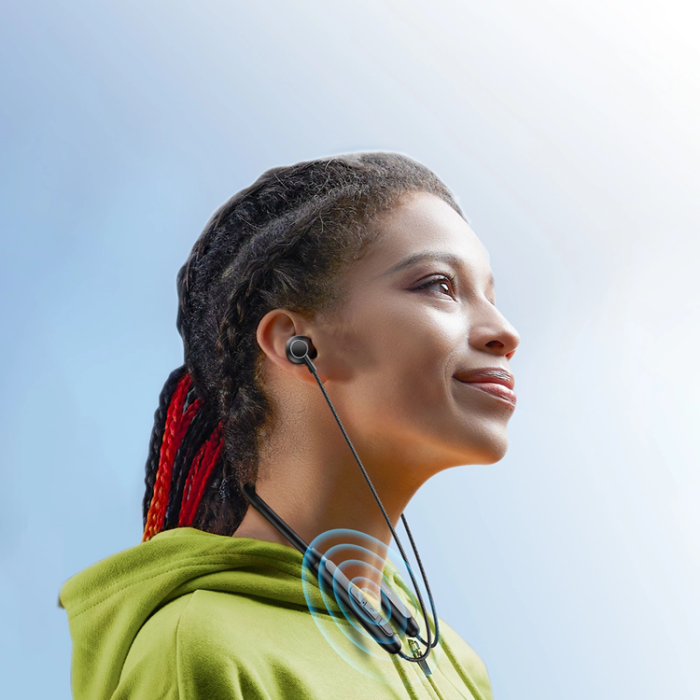 Joyroom - Joyroom JR-D8 In-Ear Bluetooth Trådlösa Hörlurar med Pannband - Svart