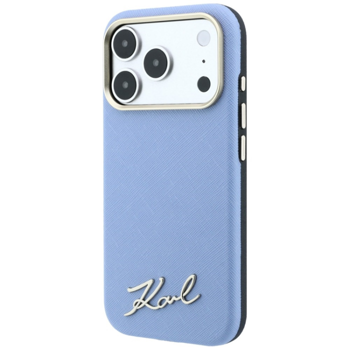KARL LAGERFELD - Karl Lagerfeld Mobilskal För iPhone 18 Pro/17 Pro Magsafe Saffiano Small Script