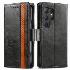 CASENEO - CASENEO Mobilskal till Samsung Galaxy S24 Ultra KonstL&auml;der - Svart