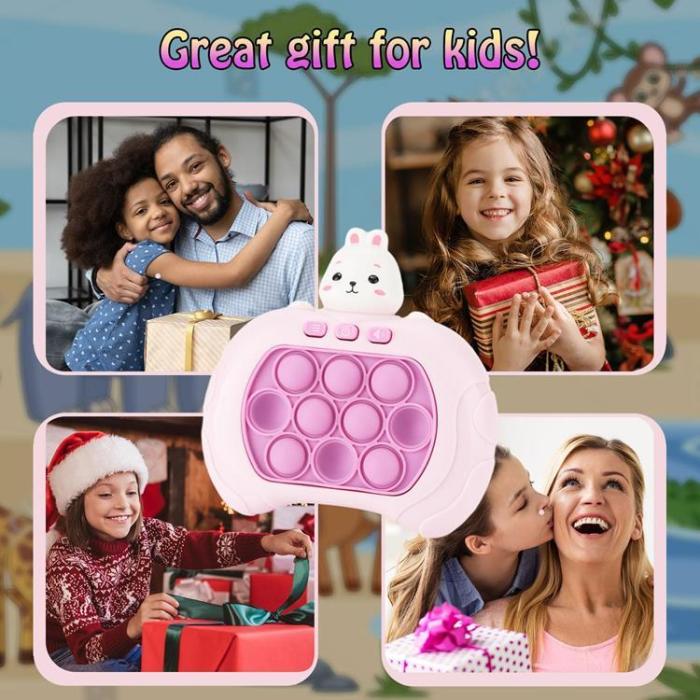 A-One Brand - Pop It Pro Quick Push Game Djur - Rabbit