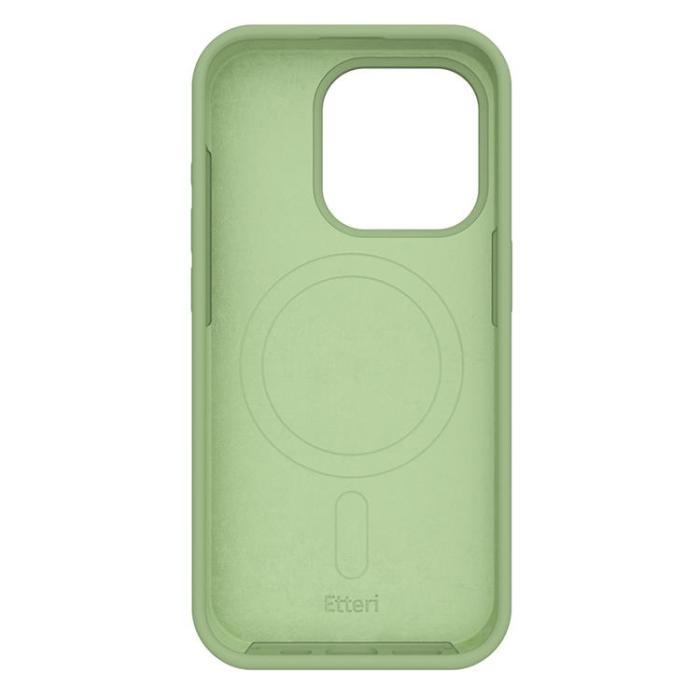 Etteri - Etteri iPhone 13 Mobilskal MagSafe Silikon - Ljusgrön