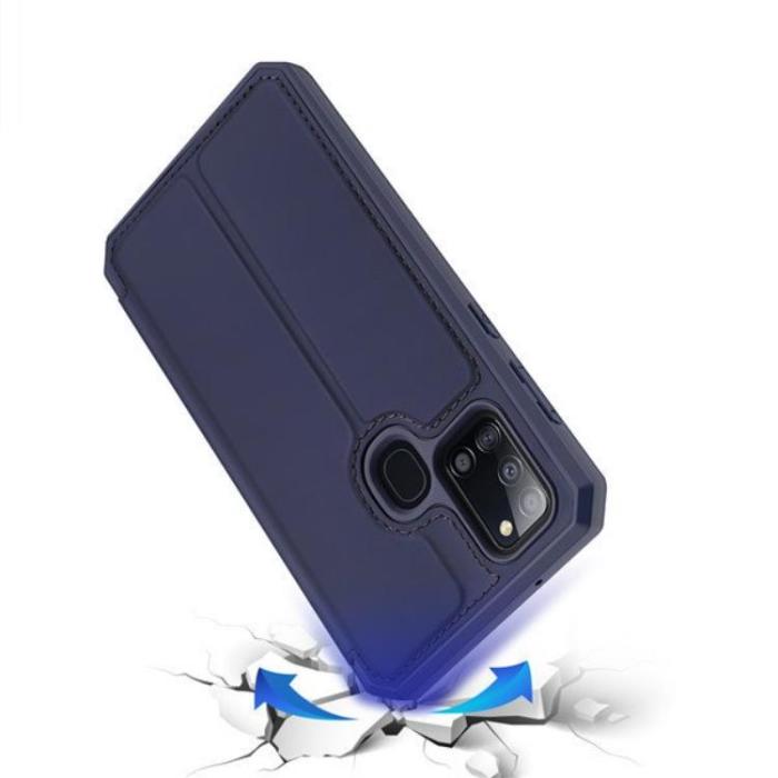Dux Ducis - Dux Ducis Skin X Fodral Galaxy A21s - Blå