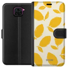 Gustaf - Pl&aring;nboksfodral till Xiaomi Redmi Note 9 med Lemon Breeze