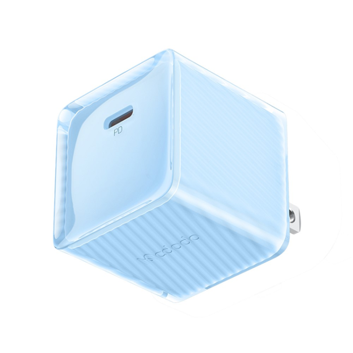 Mcdodo - MCDODO GaN Snabbladdare 20W USB-C PD US CH-375-MDD - Blå