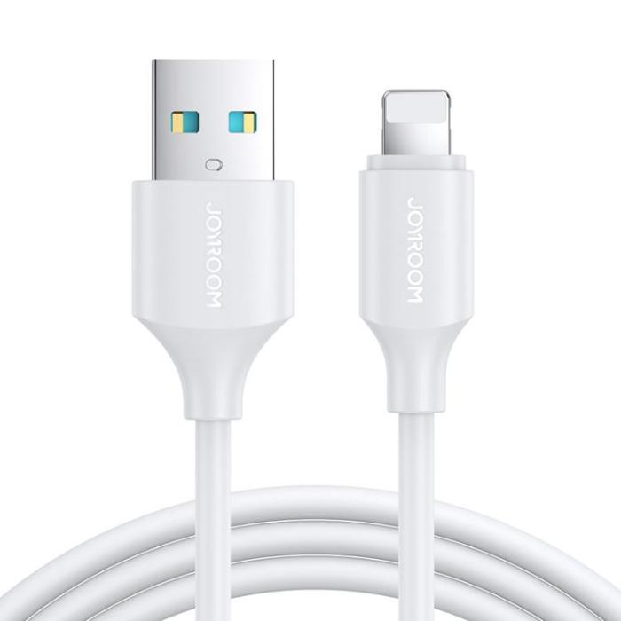 Joyroom - Joyroom USB-A till Lightning kabel 2.4A 2m - Vit