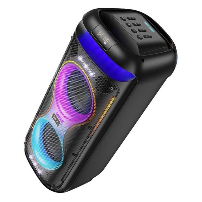 Hoco - Hoco Högtalare Bluetooth + 2 x Trådlösa Mikrofoner HA13 Pro - Svart