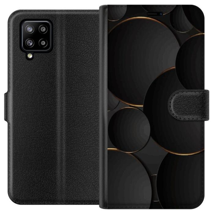 iSecrets - Plånboksfodral till Samsung Galaxy A42 5G med Lyxig Cirklar