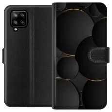 Gustaf - Pl&aring;nboksfodral till Samsung Galaxy A42 5G med Lyxig Cirklar