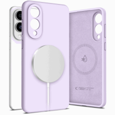 Tech-Protect - Tech-Protect Galaxy S25 Edge Mobilskal Magsafe Liquid Silikon - Mauve