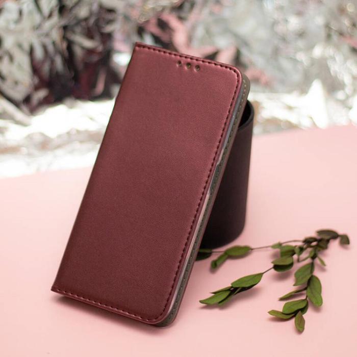 OEM - iPhone 16 Plus Plånboksfodral Smart Magnetisk - Burgundy