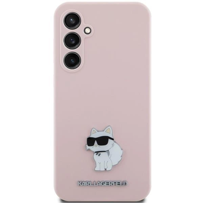 KARL LAGERFELD - Karl Lagerfeld Galaxy S23 Mobilskal Silikon Choupette - Rosa
