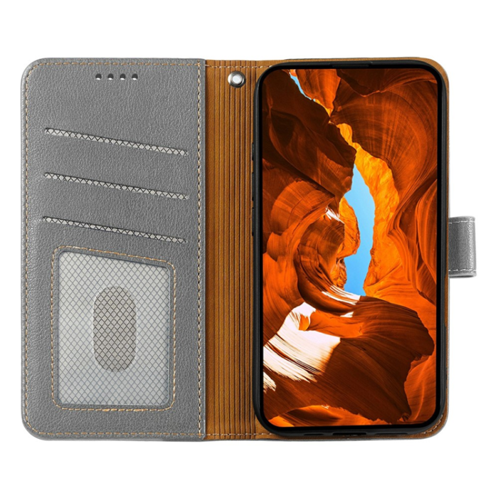 A-One Brand - OnePlus 15 Plånboksfodral RFID Blocking Litchi Läder