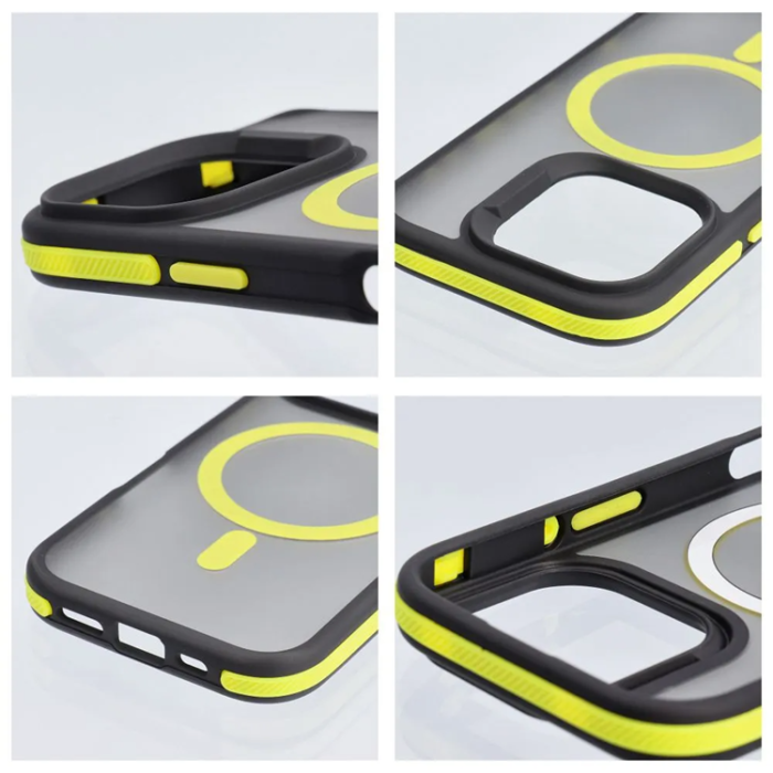 A-One Brand - iPhone 17 Pro Max Mobilskal Magsafe Neo - Gul