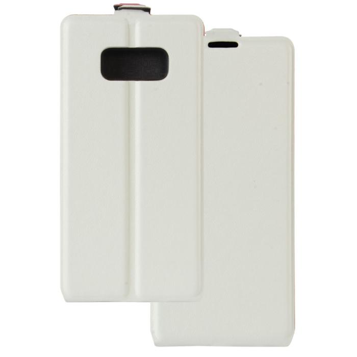 UTGATT5 - Flipfodral med kortplats till Samsung Galaxy S8 Plus - Vit