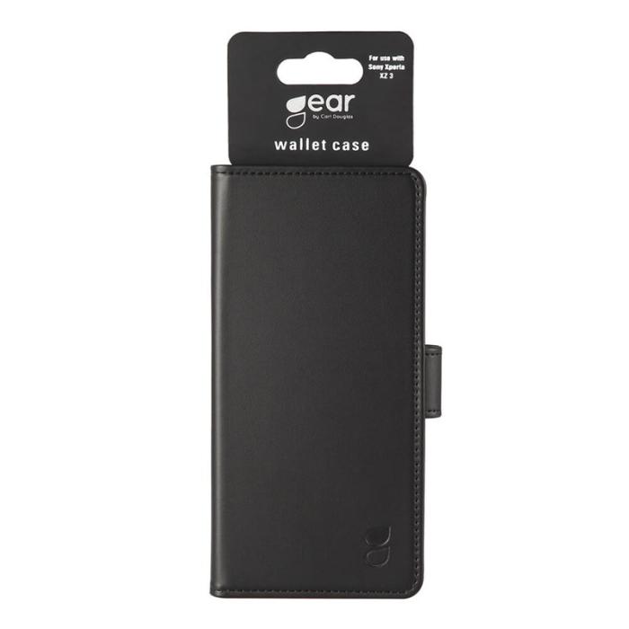 GEAR - GEAR Plånboksfodral till Sony XZ3 - Svart