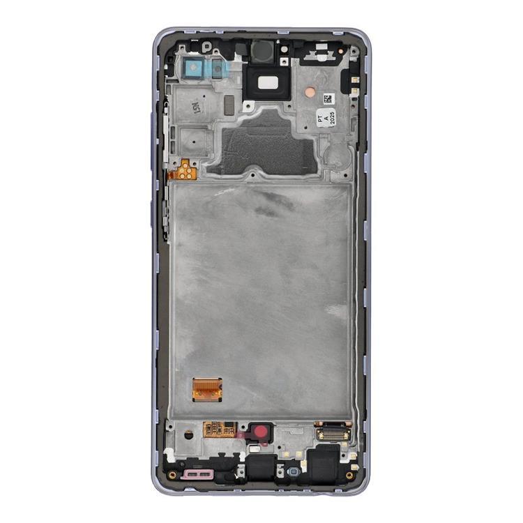 SAMSUNG A72 Skärm med LCD-display A725F ServicePack - Lila | 264 | AlltMobil