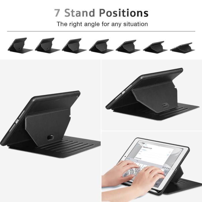 UTGATT5 - ESR Sentry Stand iPad 10.2 2019/2020 - Svart