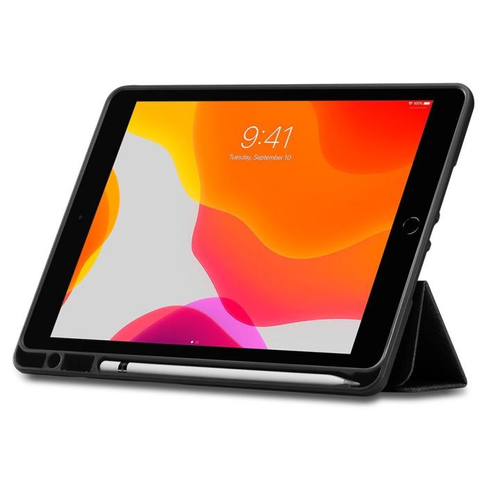 UTGATT - Spigen iPad 10.2 (2019/2021) Fodral Urban Fit - Svart