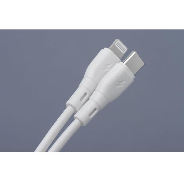 Blue Star - Blue Star USB-C - Lightning Kabel 1m 27W 2.4A - Vit