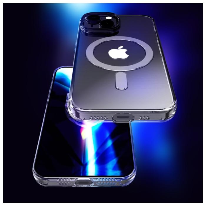 3MK - 3MK iPhone 15 Mobilskal MagSafe EverClear - Genomskinlig