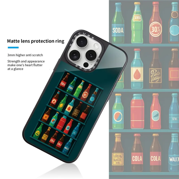 A-One Brand - iPhone 15 Pro Mobilskal MagSafe Aluminium Silikon