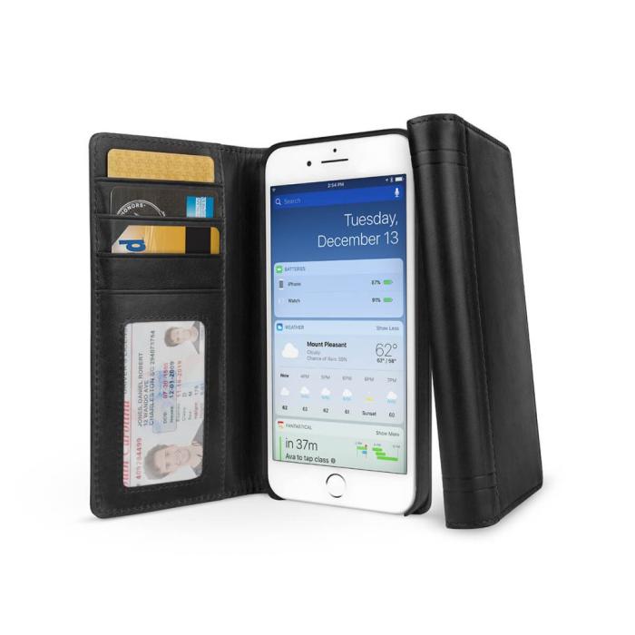 UTGATT4 - Twelve South Journal for iPhone 7/8/SE 2020 - Svart