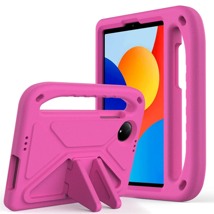 Xiaomi Rödmi Pad SE Mobilskal EVA Handgrepp Kickstand - Rosa | 2353 | AlltMobil