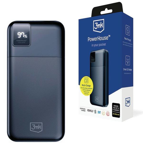3MK Powerbank 20000mAh PD QC Multi Charge PowerHouse | 505295 | AlltMobil