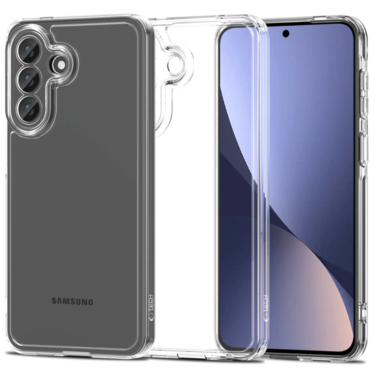 Tech-Protect Mobilskal För Galaxy A57 5G Flexair Hybrid - Clear
