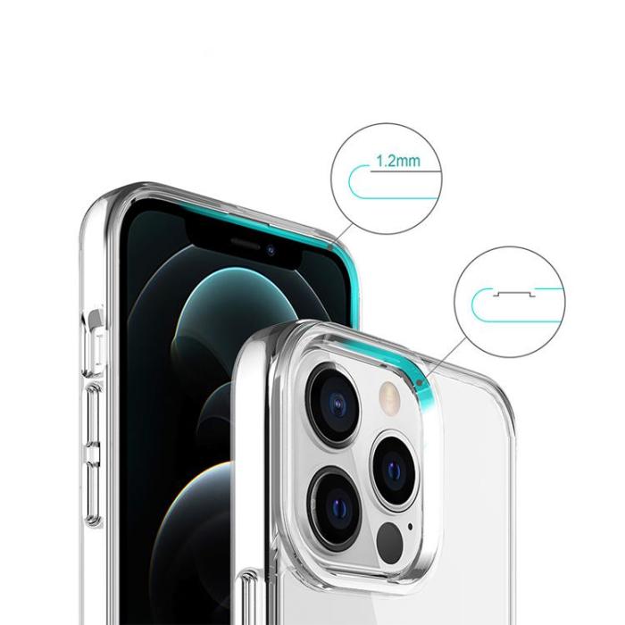 OEM - iPhone 16 Pro Mobilskal Crystal Big Hole - Transparent