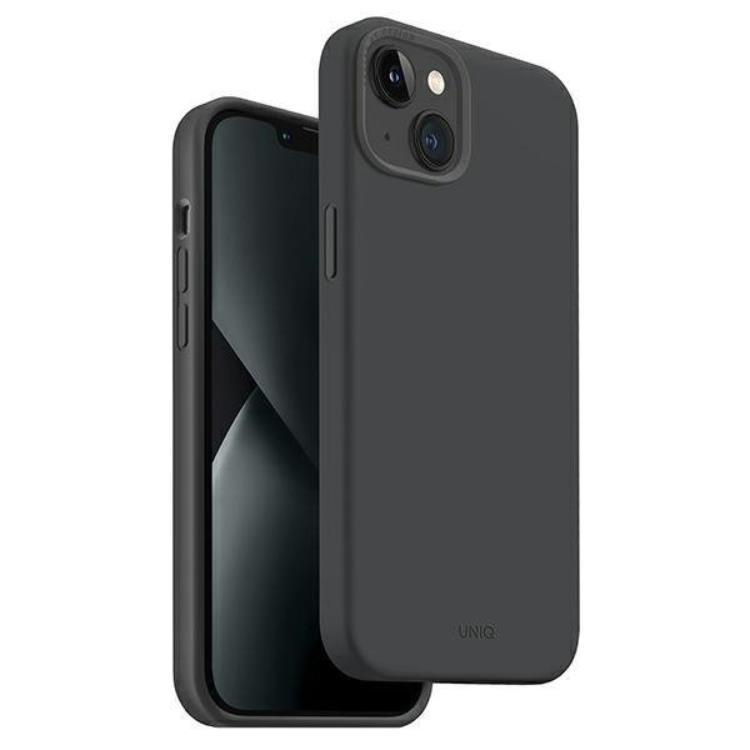 Uniq iPhone 14 Mobiskal Magsafe Lino Hue - Grå | 2353 | AlltMobil