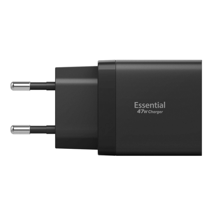 Spigen - Spigen 2-Port Nätverk Laddare 47W ESSENTIAL EE472EU