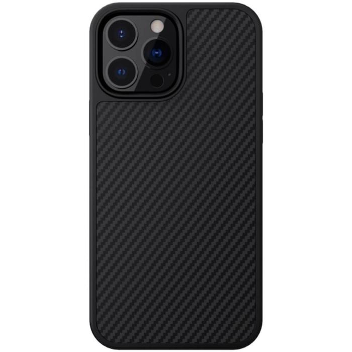 Nillkin - Nillkin Carbon Fiber Mobilskal till iPhone 13 Pro - Svart