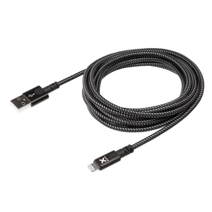 UTGATT1 - Xtorm Premium USB-A / Lightning Kabel 3m - Svart