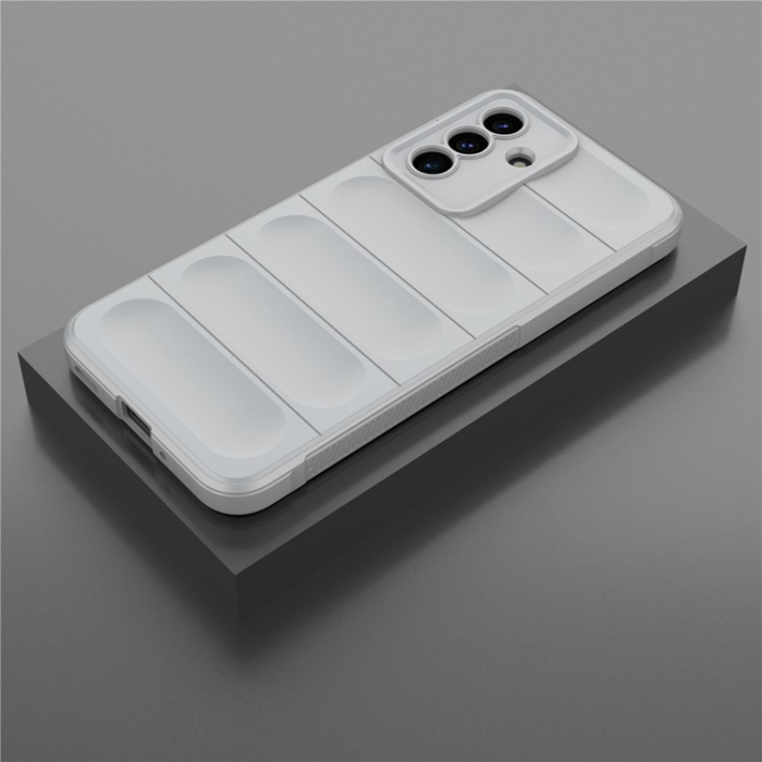 A-One Brand - Galaxy A17 5G Mobilskal Anti-Drop TPU Rugged - Ljusgrå