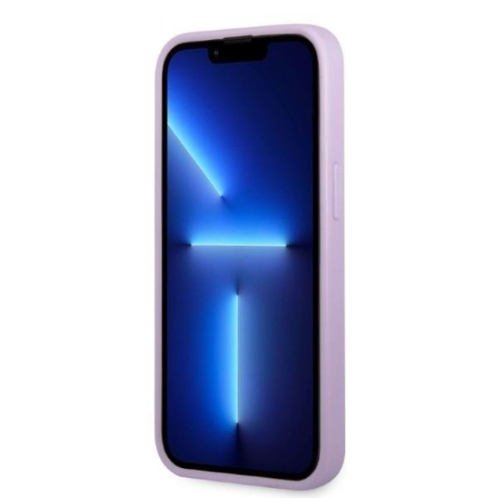 Guess - Guess iPhone 13 Pro Mobilskal Saffiano Small Metall Logo