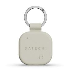Satechi - Satechi Findall Nyckelring i vegansk läder med Find My - Sand